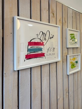 Personalisierbares Bild "Jérôme-Pavillon", Ausstellung in der Brot-Galerie 2026; Foto von Yvonne Lau, awo Göttingen