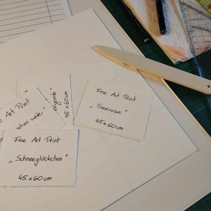 Karten mit Bildbeschriftung