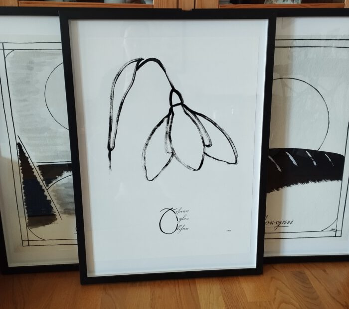 "Morgen", "Abend" und "Schneeglöckchen" frisch gerahmt