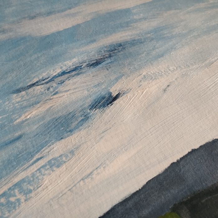 Ursprünglicher "Werrablick" - Detailaufnahme Himmel